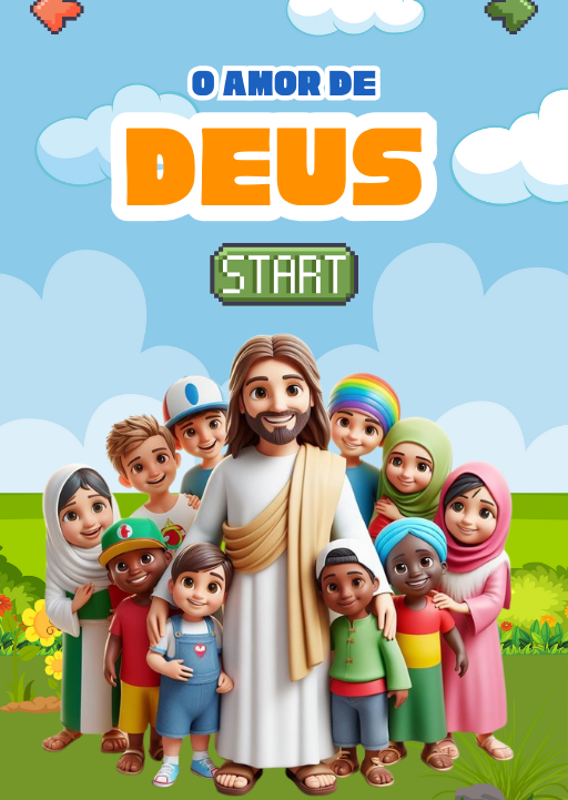 Colorful Illustration Modern Play Kids Ebook Cover