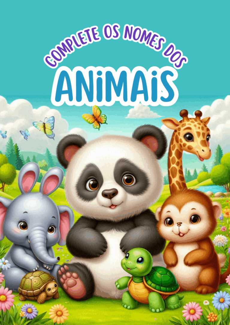 Cópia de complete o nome dos animais